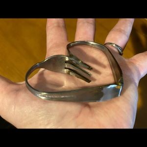 Homemade Fork Heart